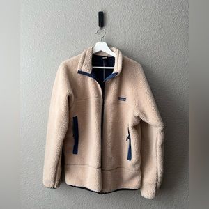 One Day Only Vintage Drop - Patagonia Retro-X Jacket, Oatmeal, size Large